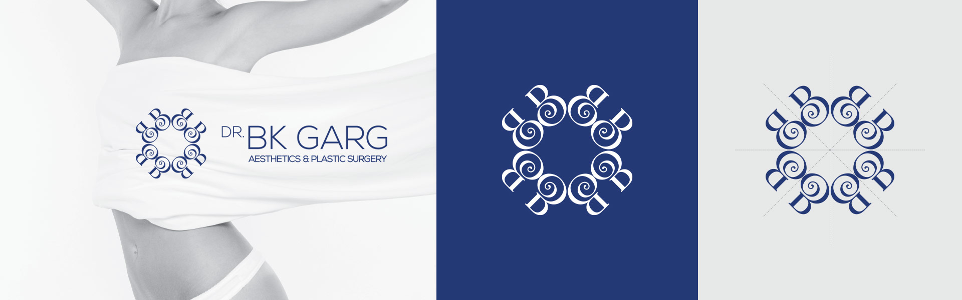 Dr. BK Garg - Aesthetics & Plastic Surgery logo design