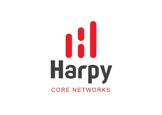 Logo design for Harpy, network testing brand