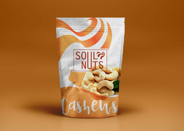Logo design - Soul Nuts - Nuts company