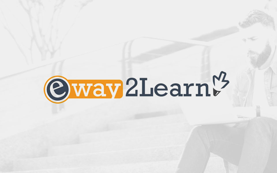 eway2learn logo design - online training company