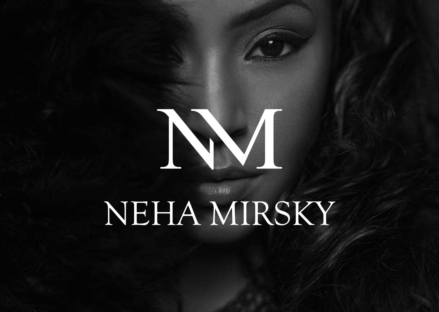 Logo design for Neha Mirsky, portrait photographer