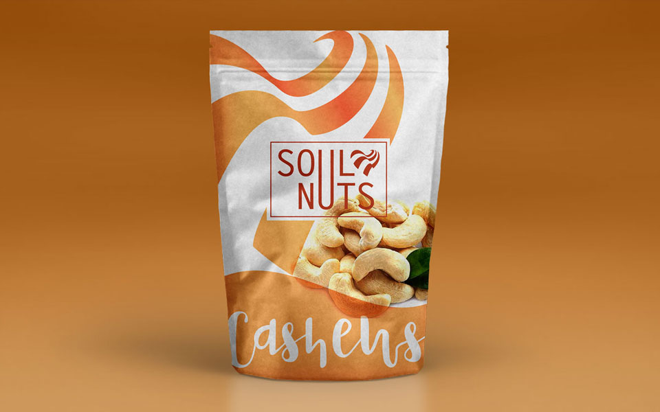Soul Nuts - Logo design for dry fruit company