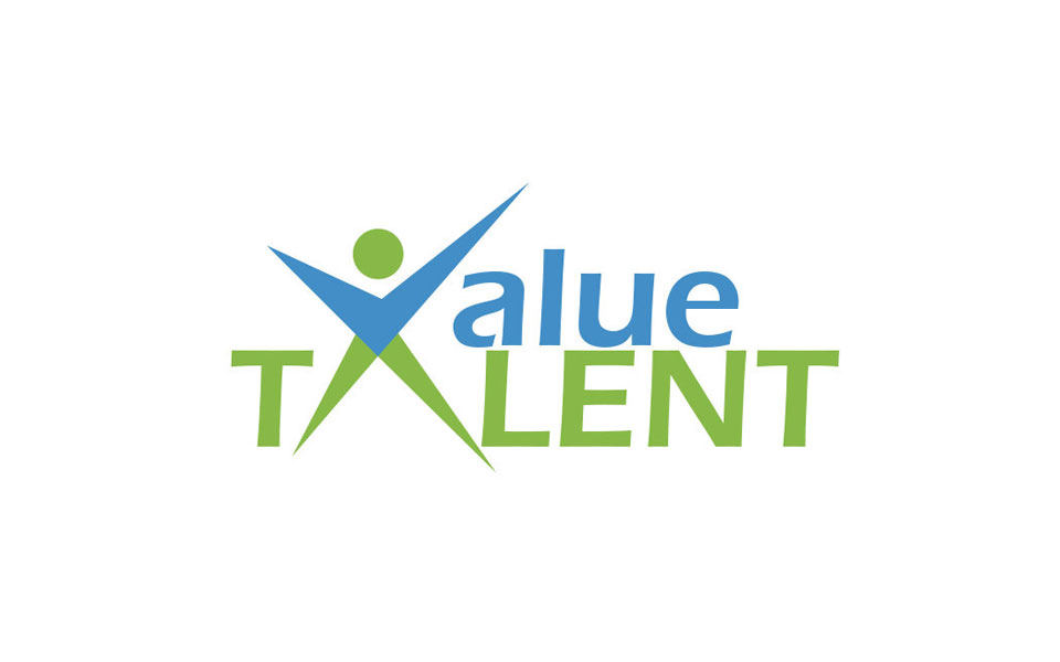 Value talent logo design