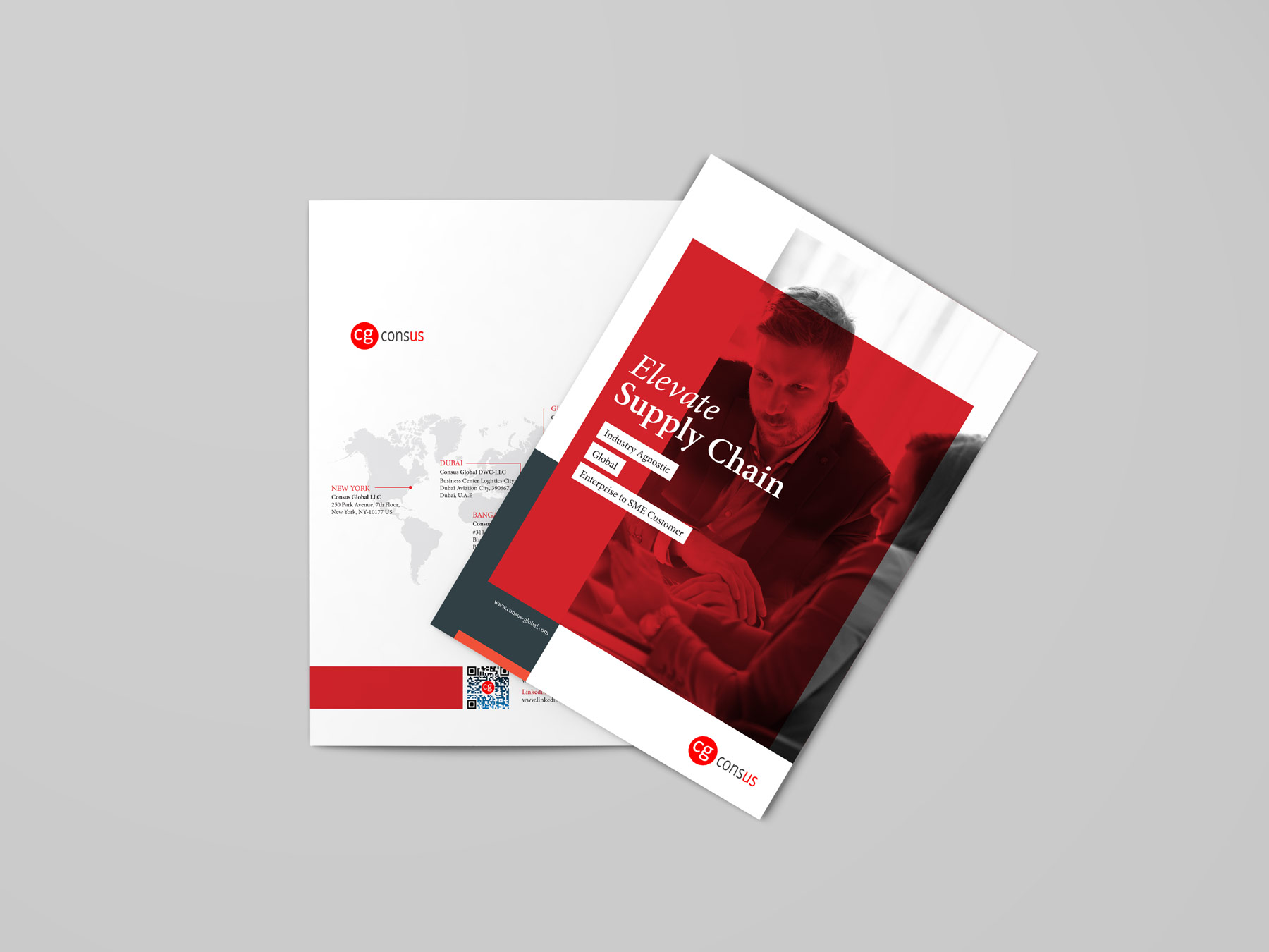 Consus Global Brochure design