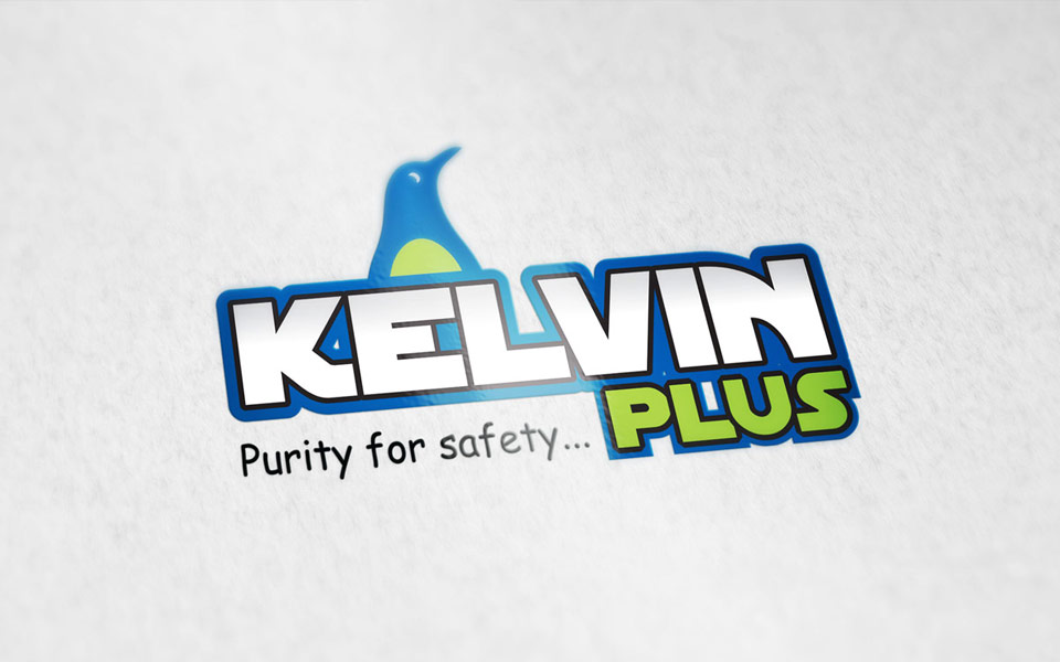 Logo design for Kelvin Plus - Water Purifier company